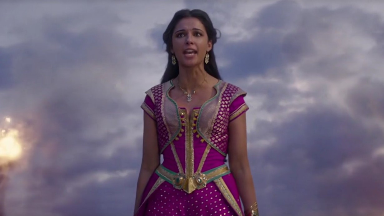 【双语】阿拉丁中字 speechless 茉莉公主觉醒片段