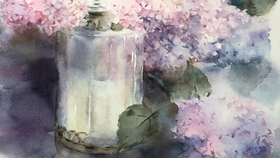 水彩搬运 绣球花 水彩风景篇 哔哩哔哩 つロ干杯 Bilibili 水彩搬运 绣球花 水彩风景篇 哔哩哔哩 つロ干杯 Bilibili