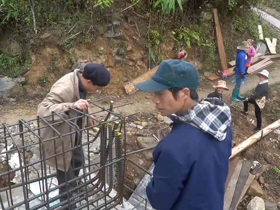 越南農村鄉道修橋 班溪瓦克大橋(t36)