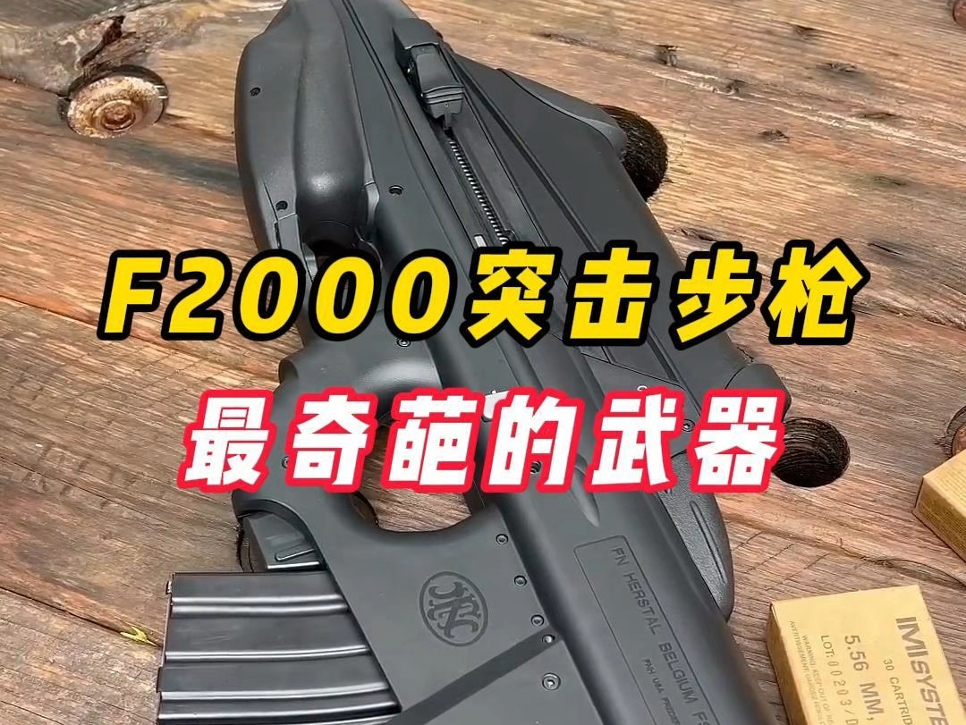 F2000突击步枪,饱受争议的武器哔哩哔哩bilibili