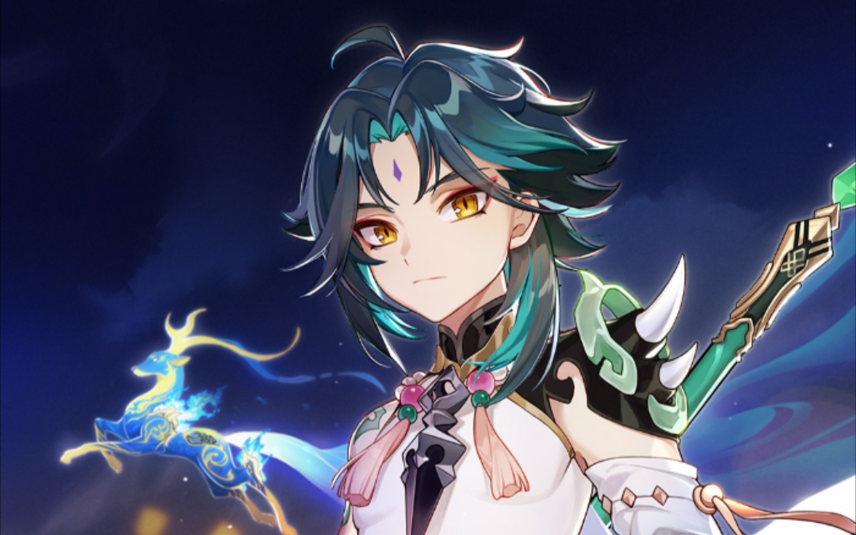 【原神】三眼五显仙人,魈,听召,前来守护