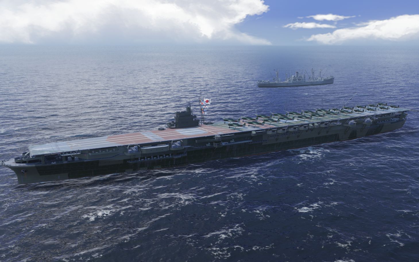 战舰世界亚服0921翔鹤第一视角八级最强的太太之一多面手全面超模力挽