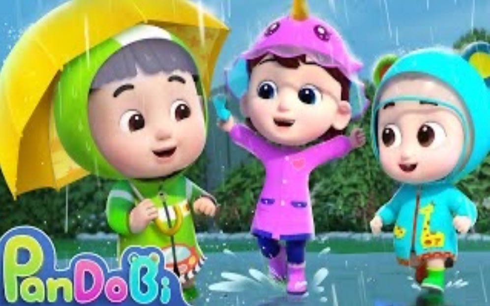 [图]Super Pandobi 英文歌:下雨了 It's Raining