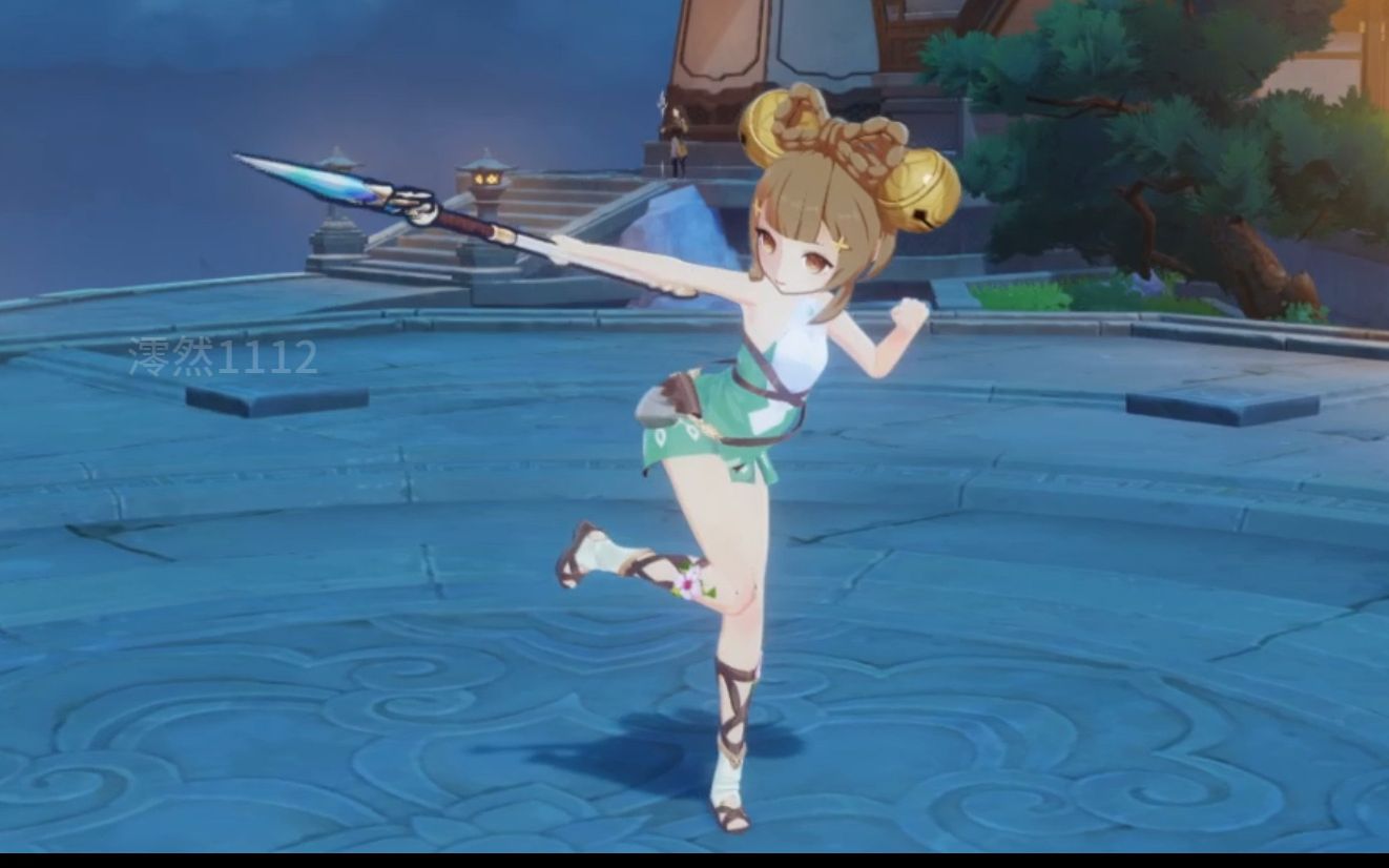 【原神】当瑶瑶穿上可可萝的衣服可爱捏