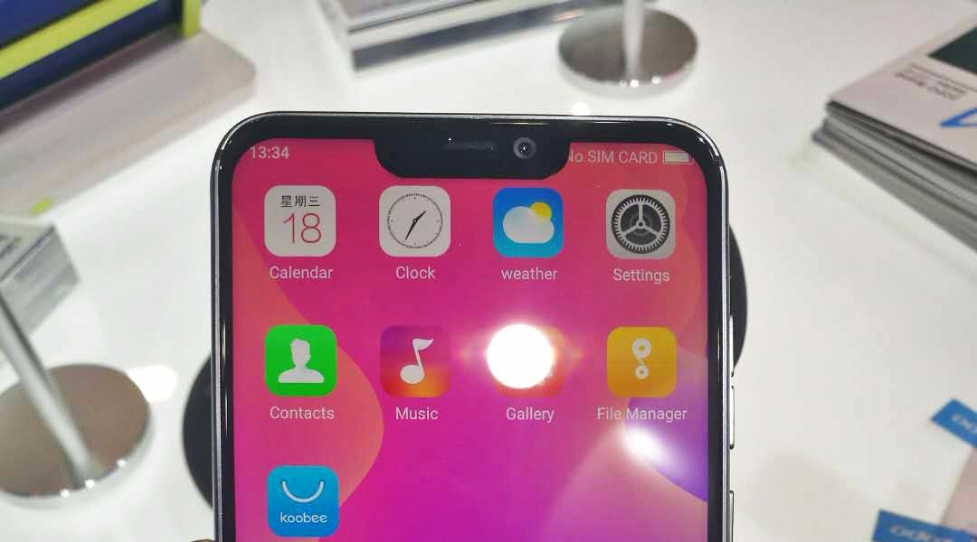 高仿iPhone X+屏下指纹识别!DOOGEE VE试玩哔哩哔哩bilibili