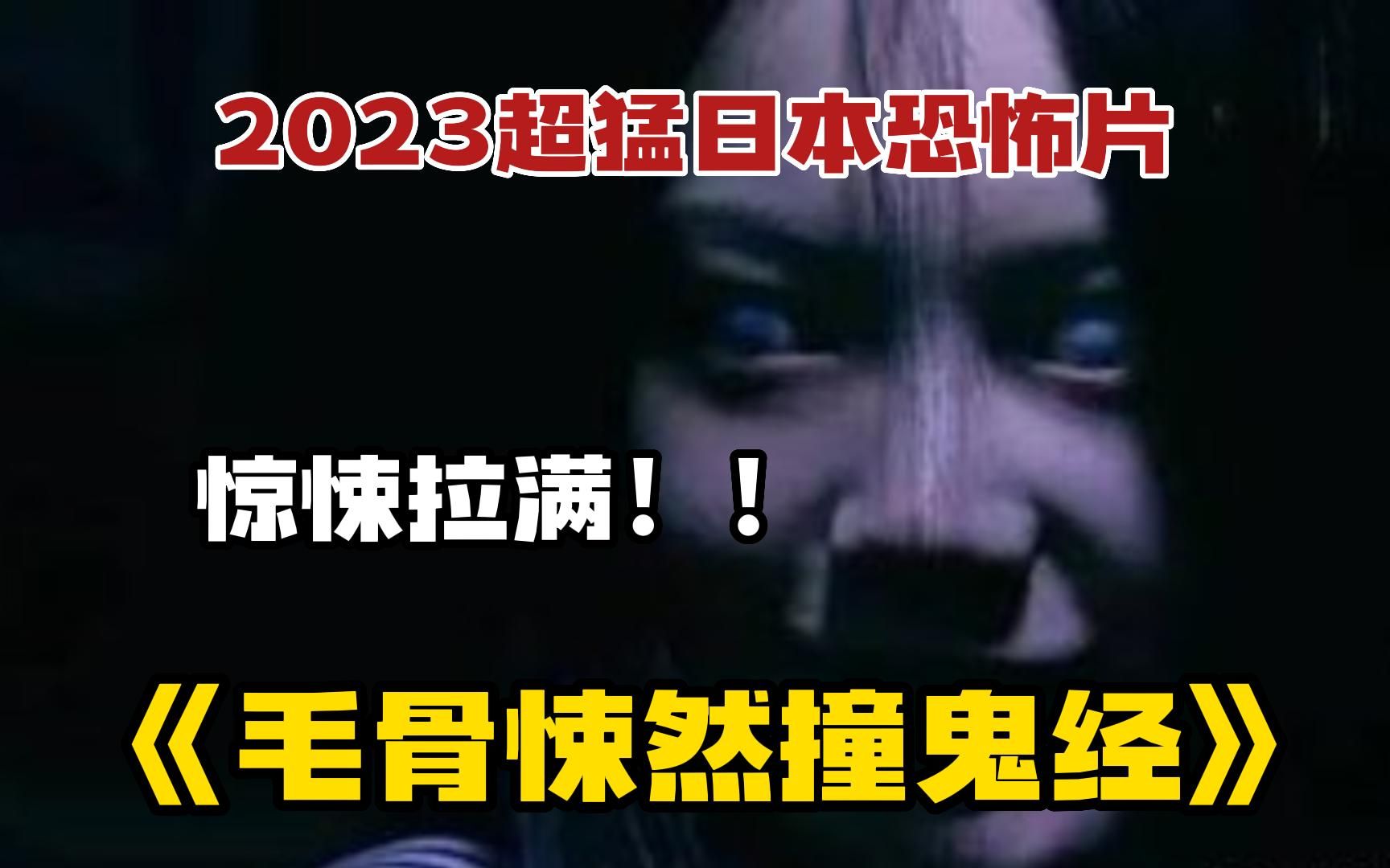 [图]【2023日本超大尺度惊悚】一口气看完吓死人系列《毛骨悚然撞鬼经》由真人经历恐怖事件改编，看的让人头皮发麻！