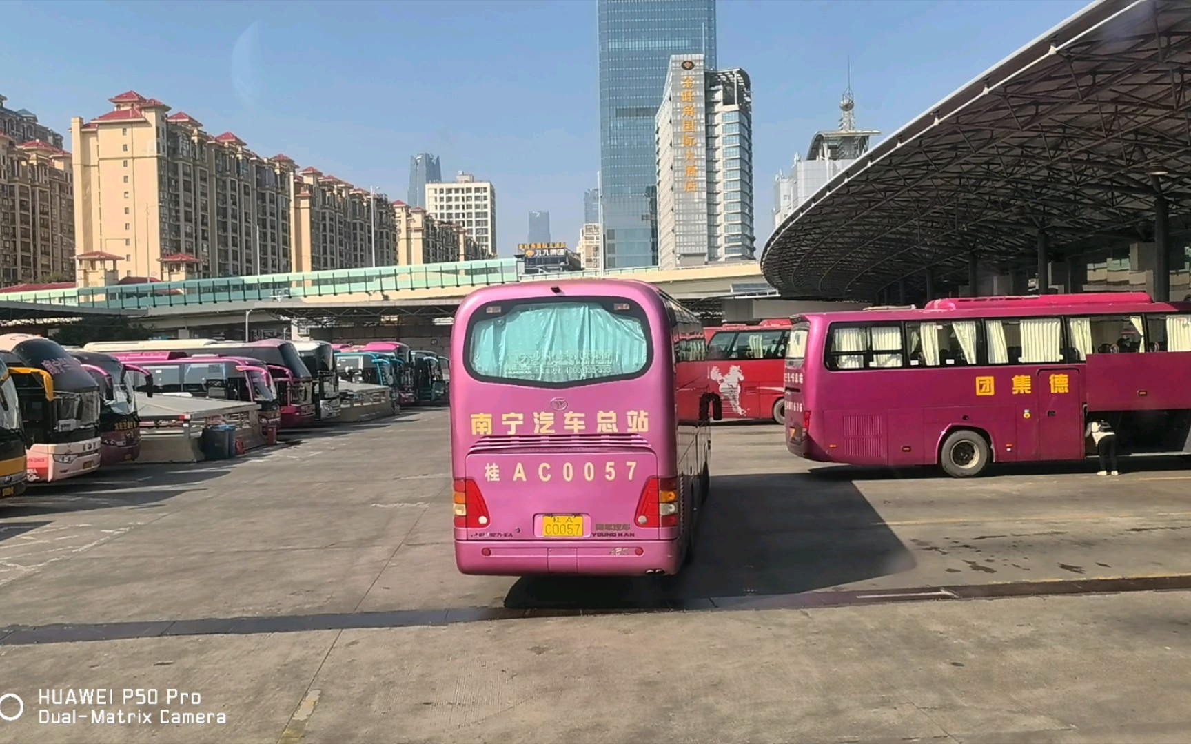 南宁埌东客运站站内前方展望pov