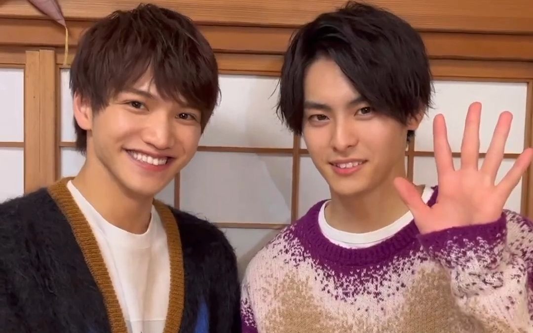【中字】高野洸&三浦宏规|cancam23年4月号comment