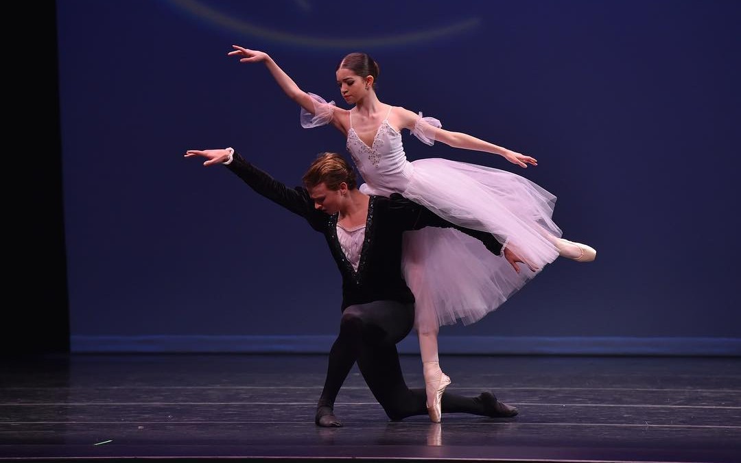 【芭蕾】吉赛尔二幕大双人舞-natalia chersia(14岁)&patrick lennon