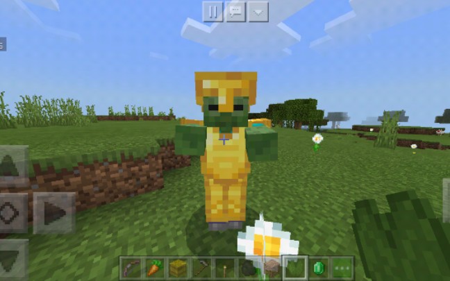 我的世界生物大发现02:稀有的金甲小僵尸!