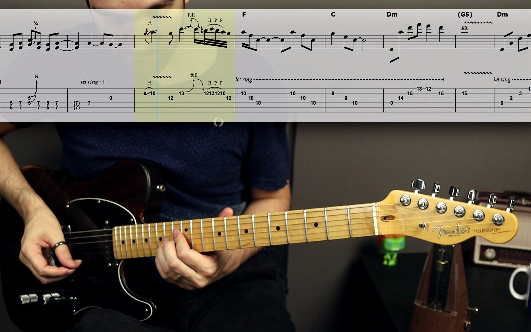 [图]COVER & TAB- Perfect Strangers (Guitar Cover with Original Riffs and Tabs)