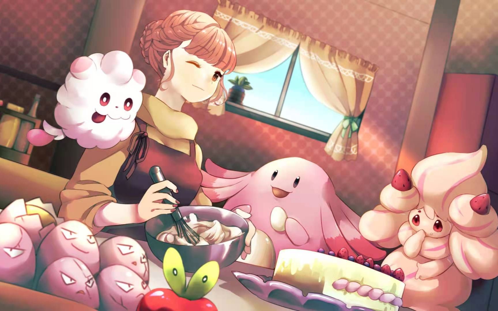 可爱就是正义冷门宝可梦霜奶仙高分局也能carry宝可梦双打排位60