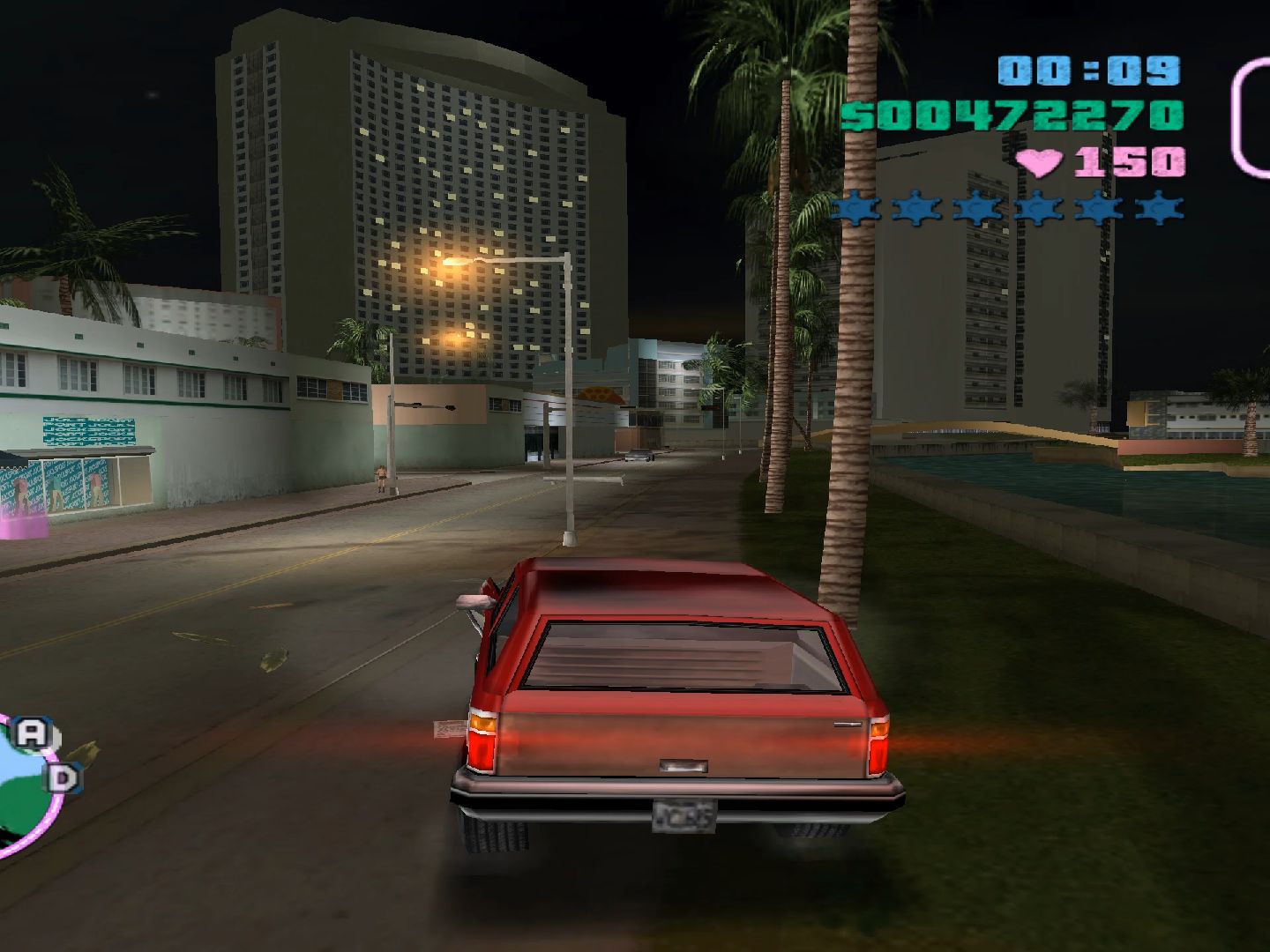 【gtavc 日版】 four iron铁四角任务隐藏车纯黑stretch