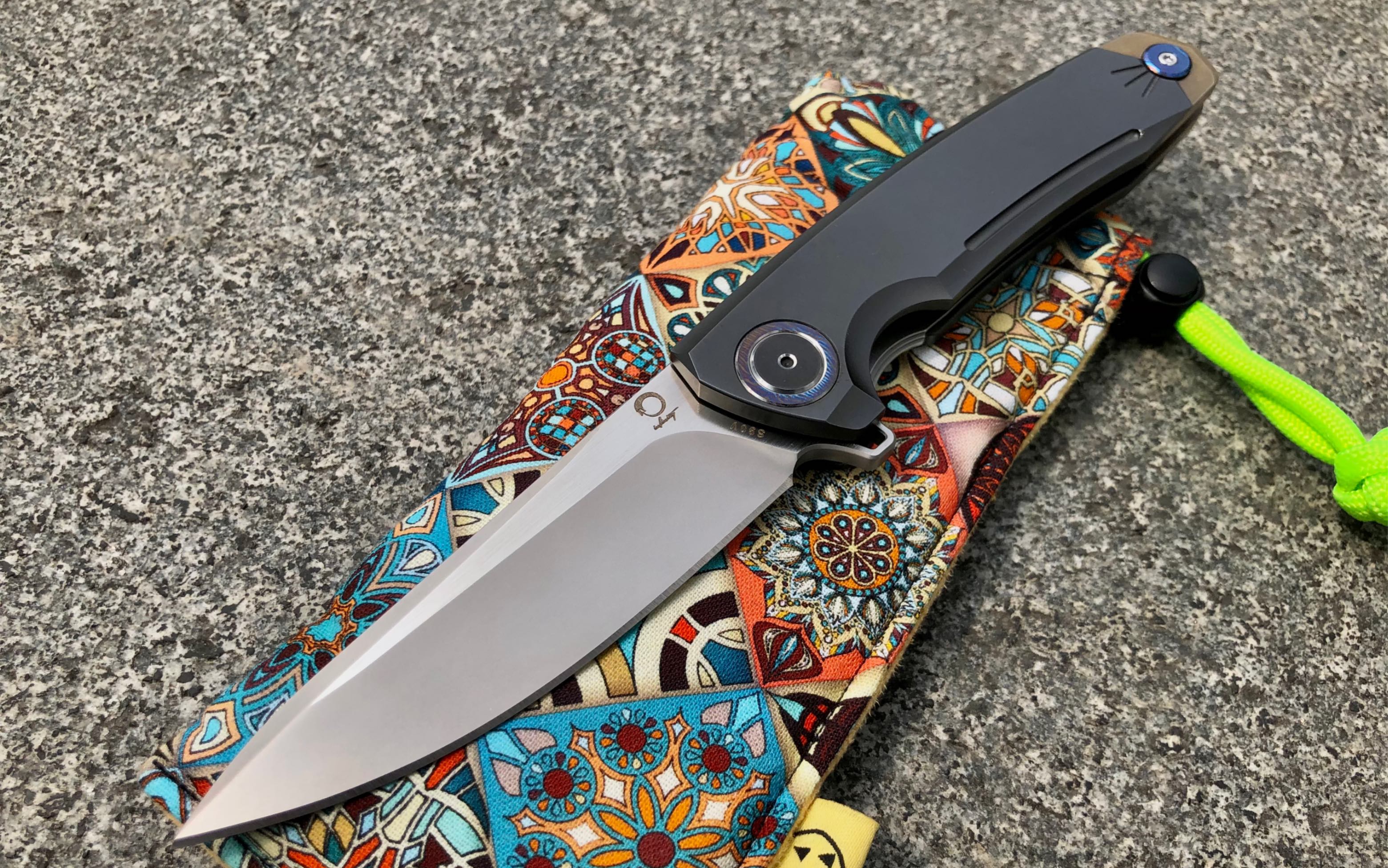 [小折随玩]无限(查理)|灵缇|锆合金柄s90v刃材 独特且精致的口袋玩具