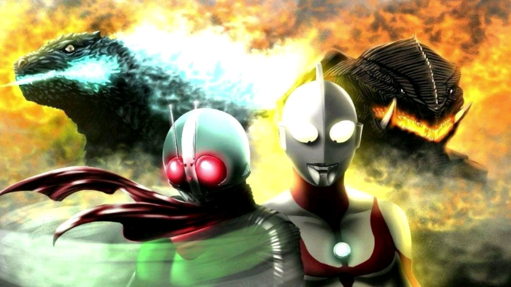 奥特曼vs假面骑士电影奥特曼与巨大化的假面骑士大战怪兽军团奥特曼与