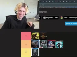 Download Video: xQc对魂类游戏进行排名