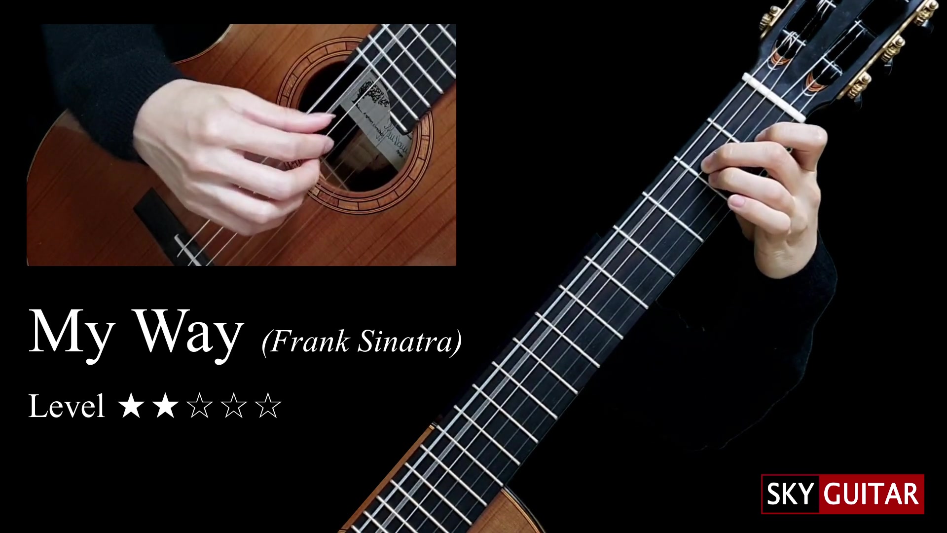 [图]简单好听有教学！《我的路》My Way - Frank Sinatra