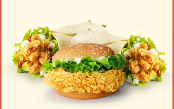 9元,鸡排堡 鸡米花 可乐只要9.97元啦!