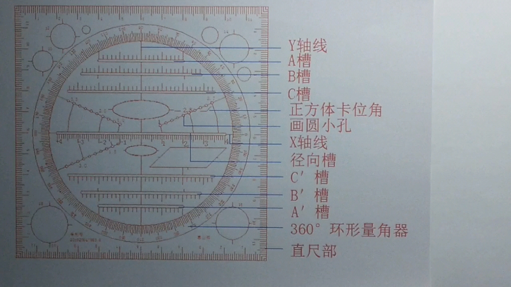 [图]惠山绘图尺视频教程