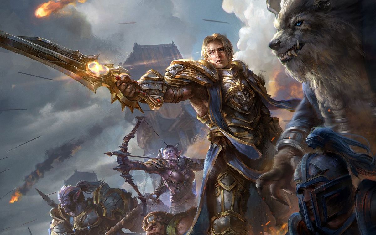 混剪cg | 从暴风城王子到联盟至高王,安度因·乌瑞恩的成长