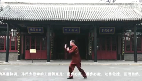 刘树春先生演练孙氏太极拳形意拳八卦拳(公哔哩哔哩bilibili