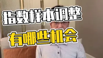 指数样本调整，有哪些机会和风险