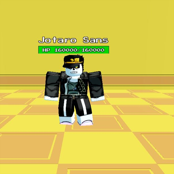 jotaro sans (game is called Underground rp on Roblox) : r/Undertale