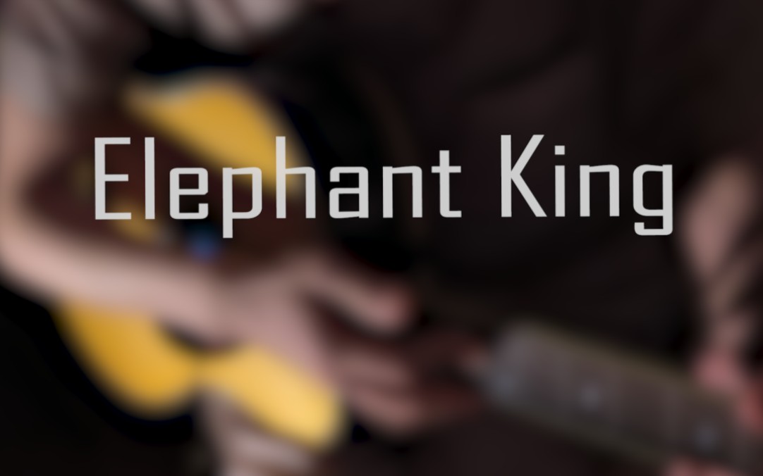 [图]《指弹》象王Elephant King cover Trace Bundy