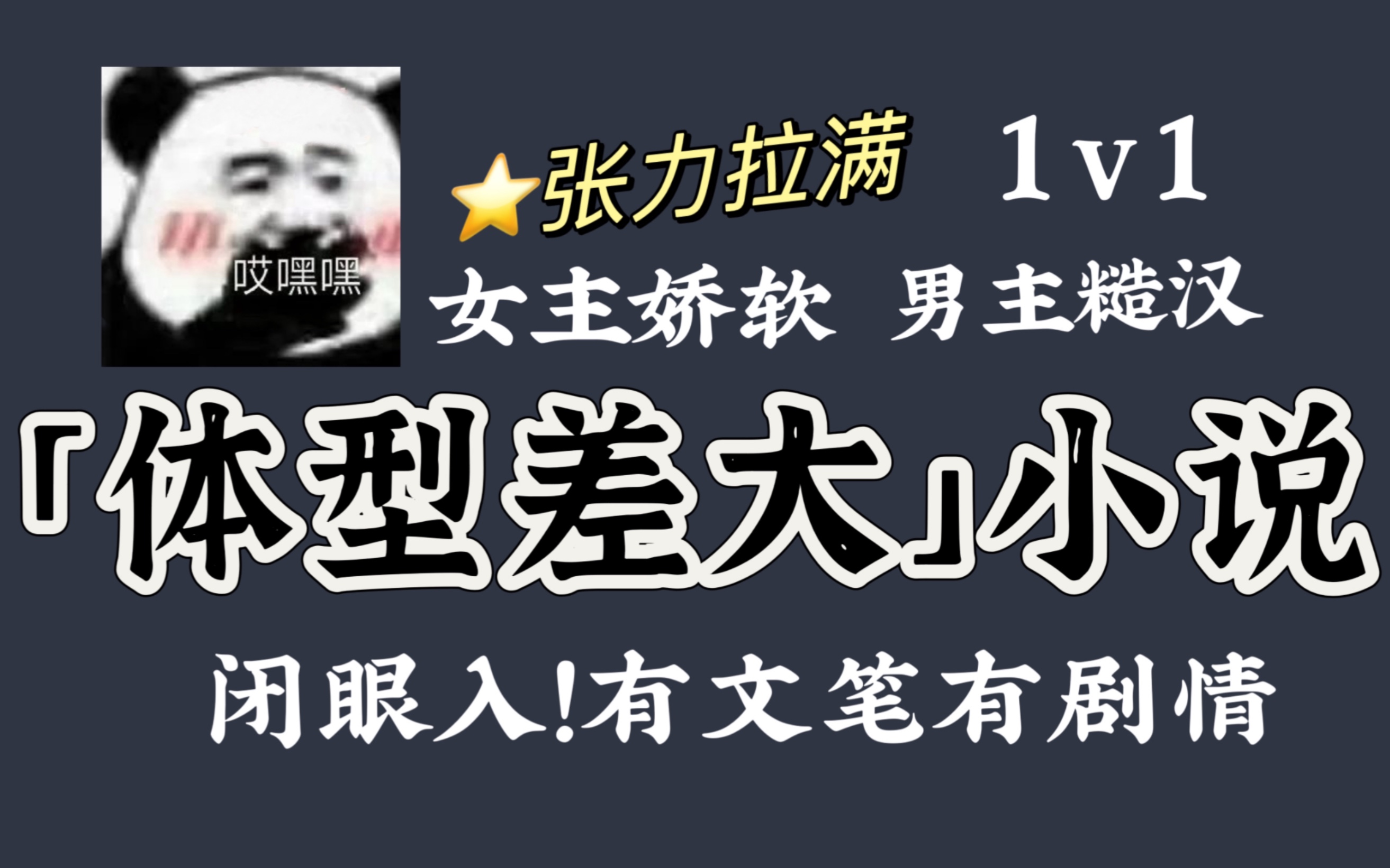 女主娇软 男主硬汉/糙汉 「体型差大」小说推荐【bg已完结】哔哩哔哩bilibili