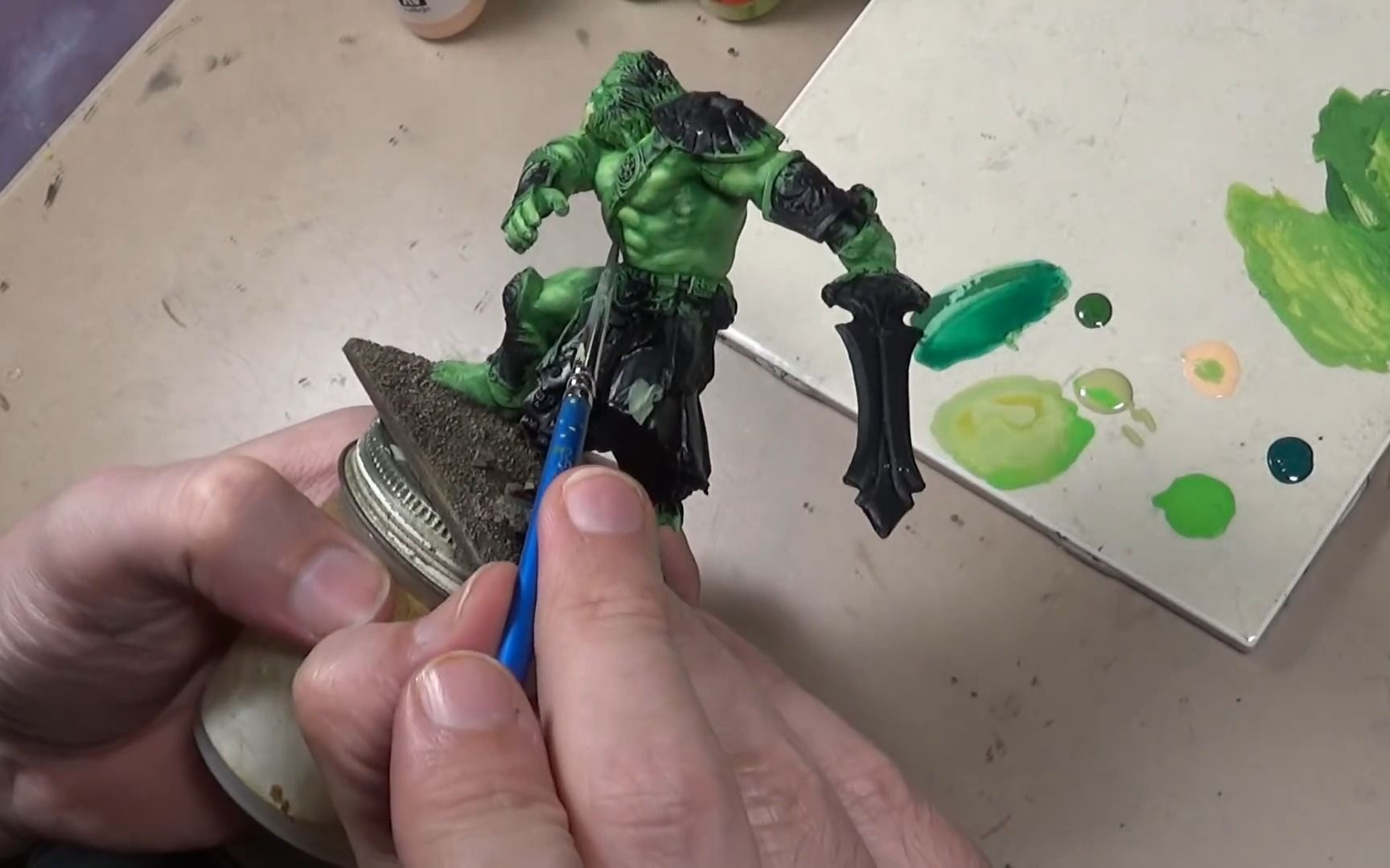 [lv2] 如何涂装dnd风暴巨人 part 1 -thepaintingclinic