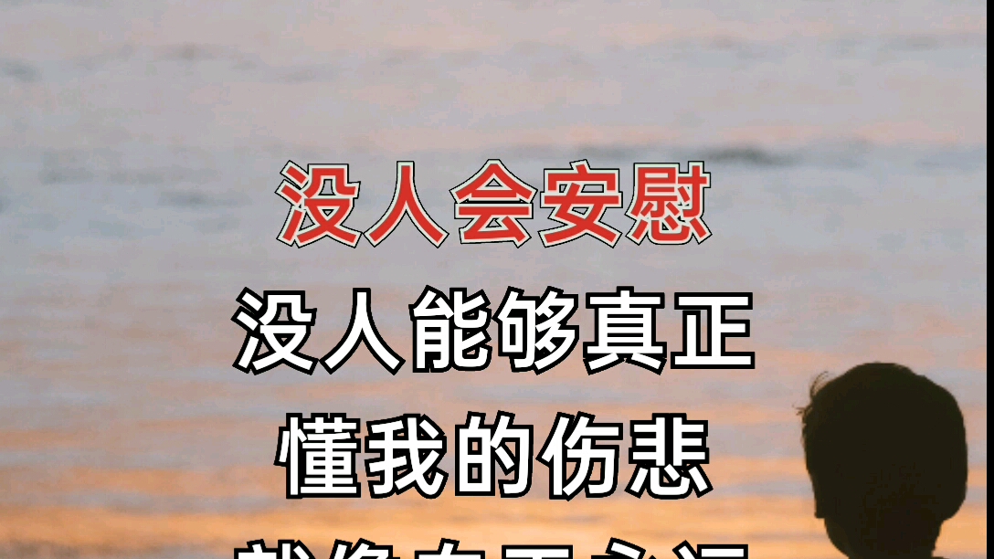 [图]没有人能真正懂我的伤悲