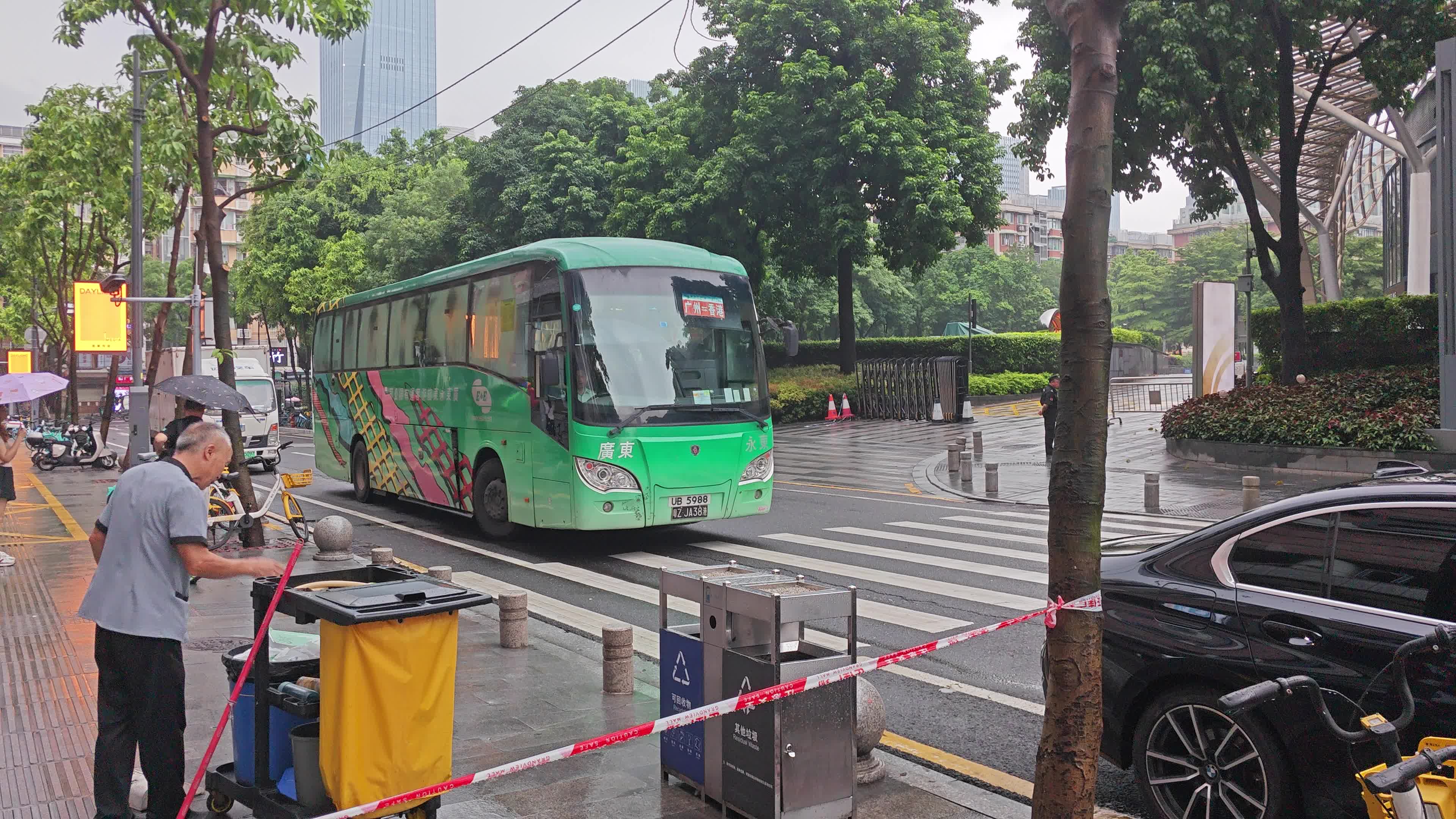 香港永东巴士(广州正佳广场→香港)哔哩哔哩bilibili