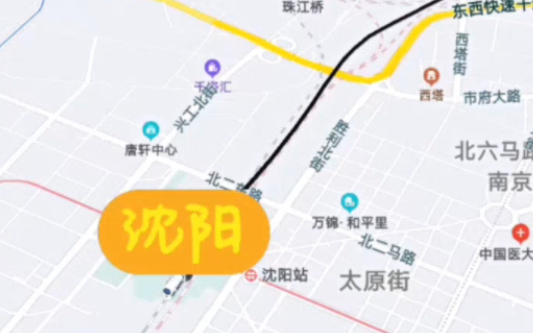 沈大铁路全线走向图哔哩哔哩bilibili