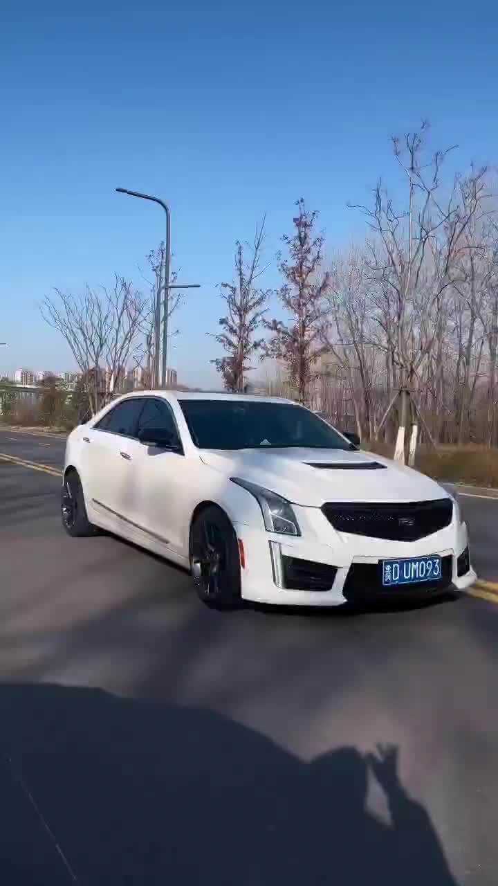 cadillac ats-l 外观套件:海外v三代 注塑pp前杠,霸气前脸 0315