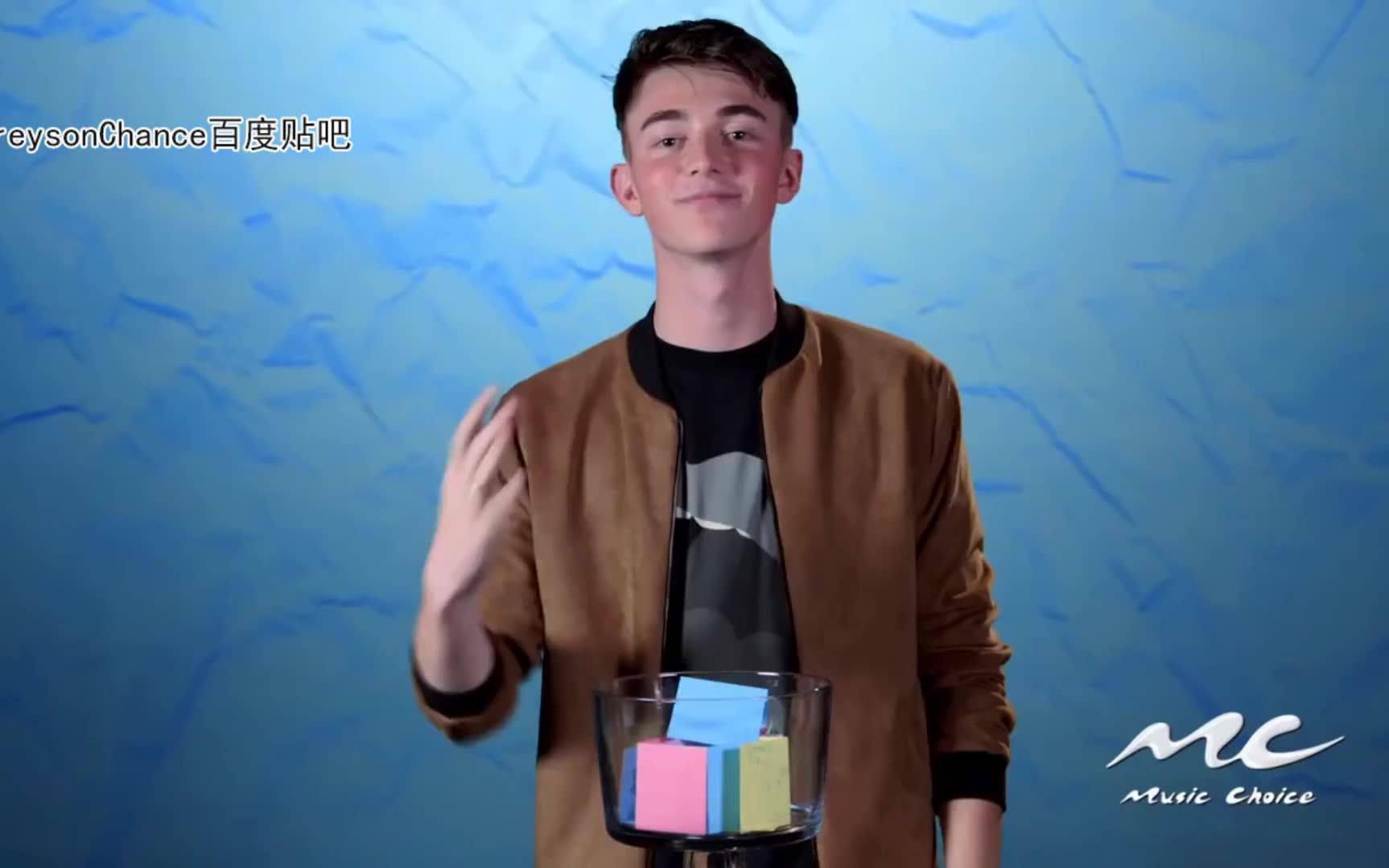 [图]【中英字幕】Artist to Artist--GreysonChance