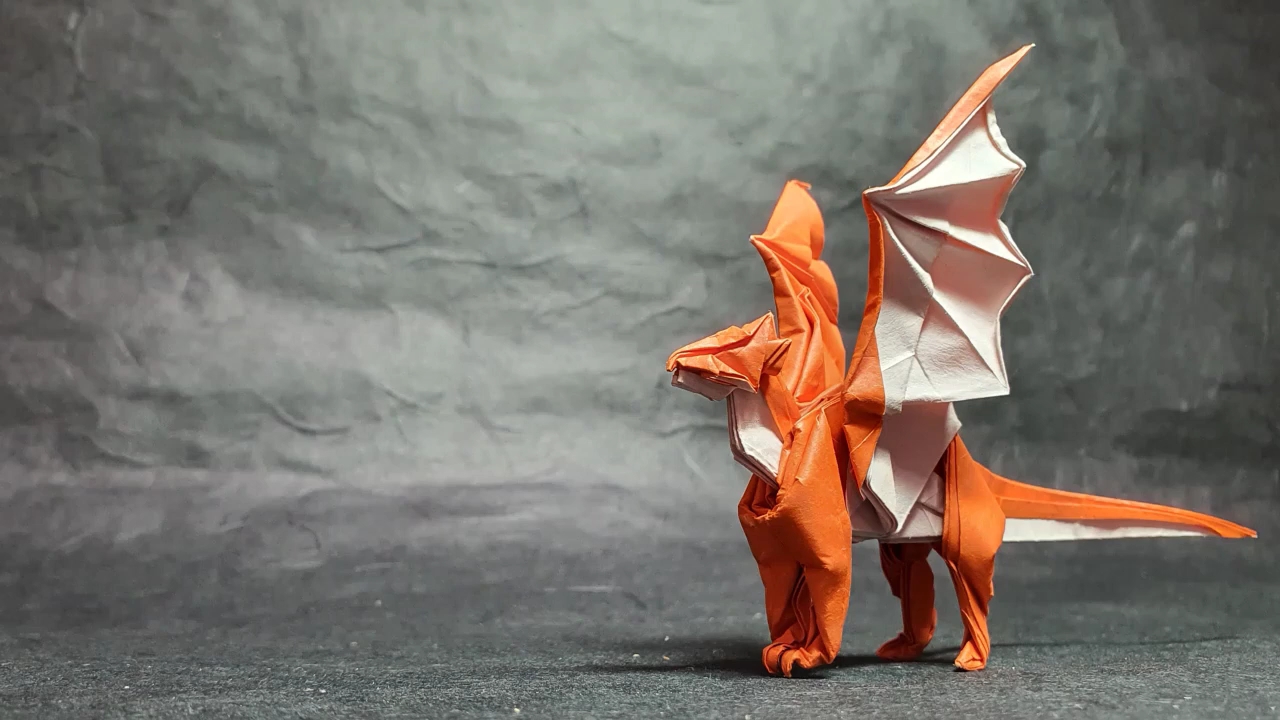 【折纸 搬运】来跟着视频折条龙吧_哔哩哔哩_bilibili