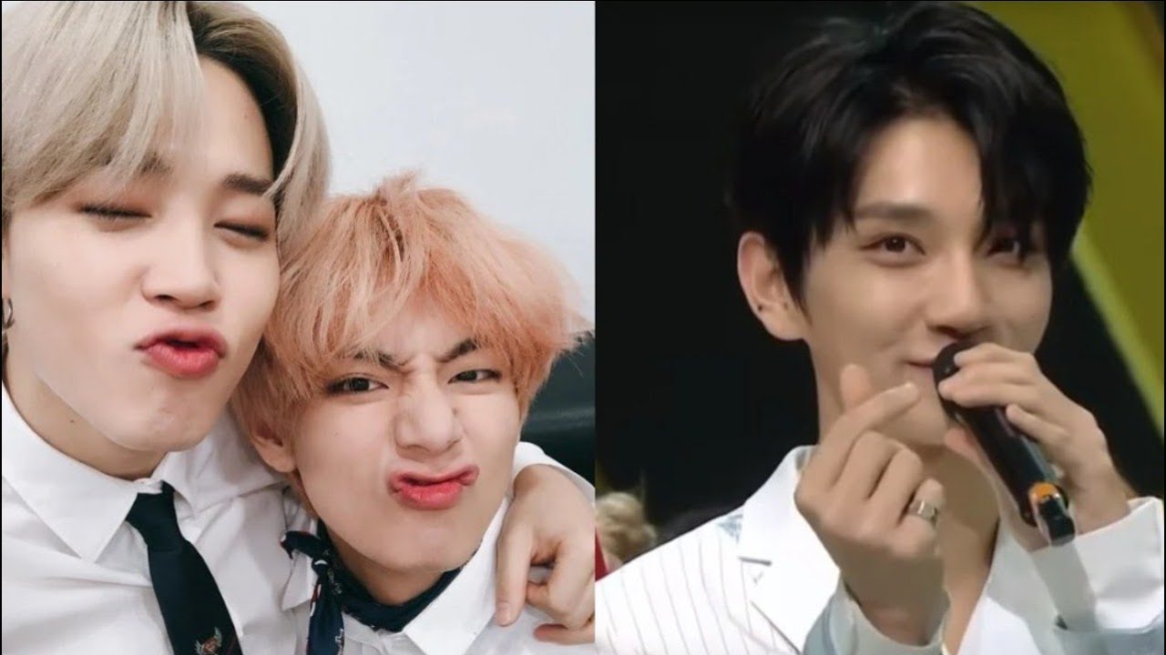 【2019 mbc歌谣大祭典】防弹少年团 jimin and v s