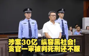 Download Video: 涉案30亿 纵容黑社会！内蒙古贪官一审被判死刑还不服