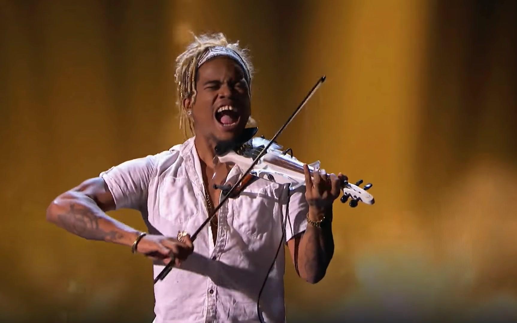 美国达人秀 小提琴版something just like this