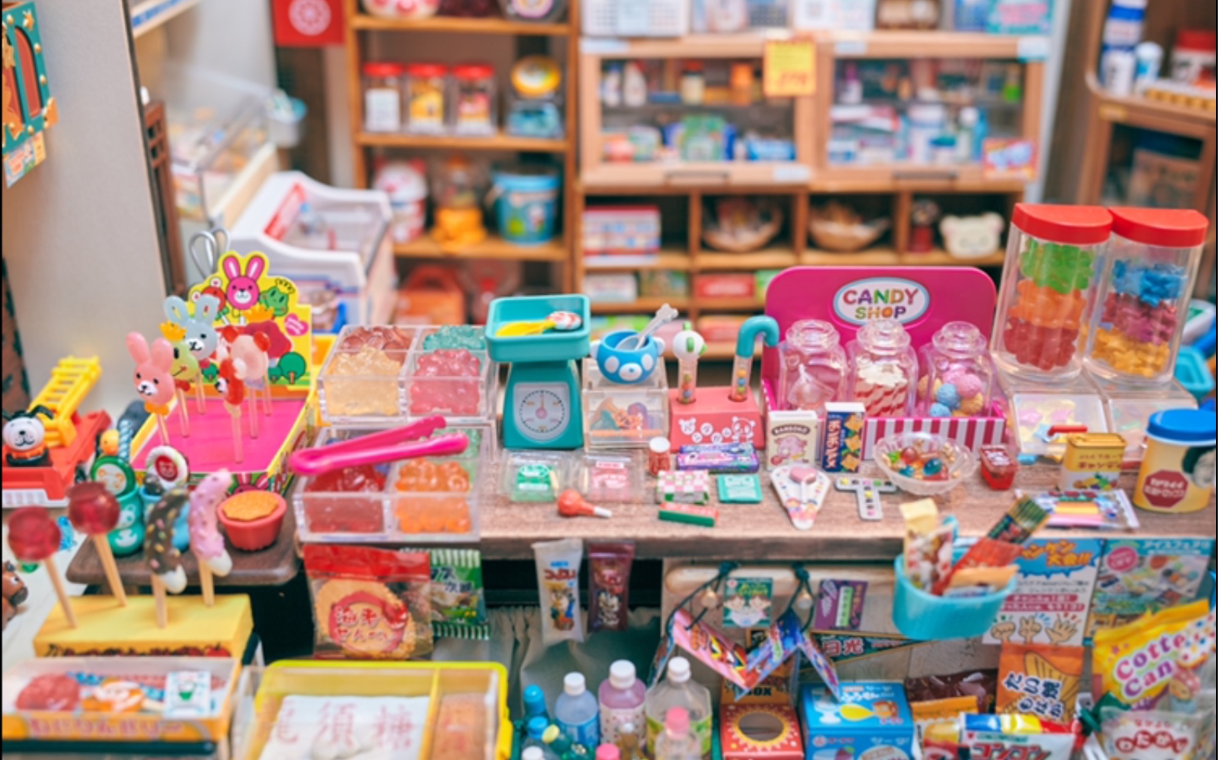 re-ment 怀旧商店 日式 娃屋 食玩 微缩场景