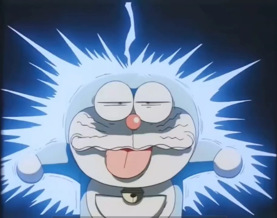 皮卡丘电击哆啦a梦20喵,谁教哆啦a梦不把好东西拿出来