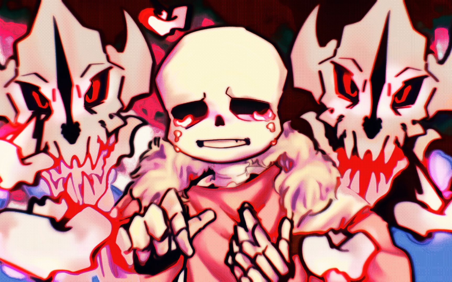 活动  【国人au/无效的传说】sans战斗曲《fate cage》命运之笼