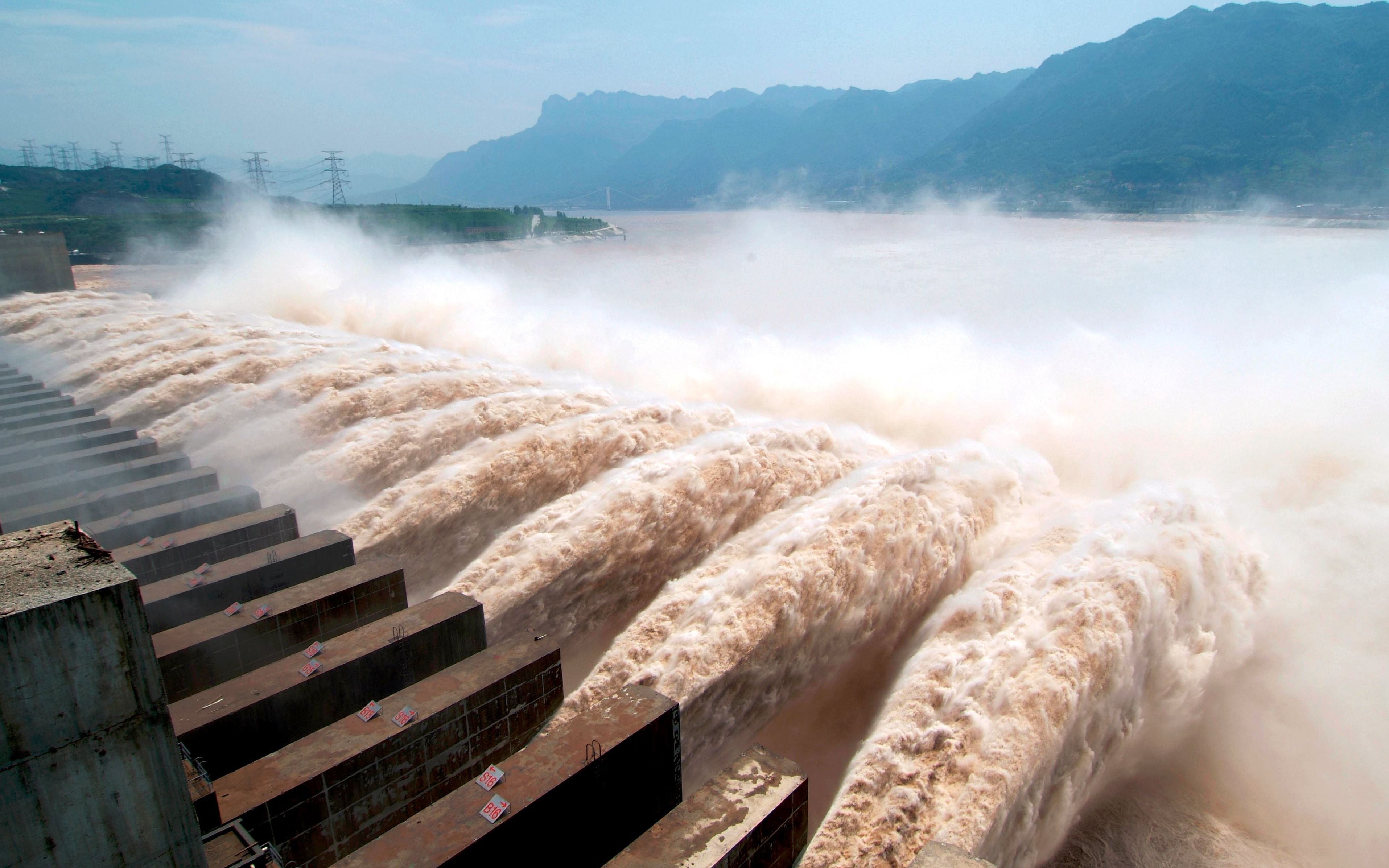 三峡大坝壁纸图片