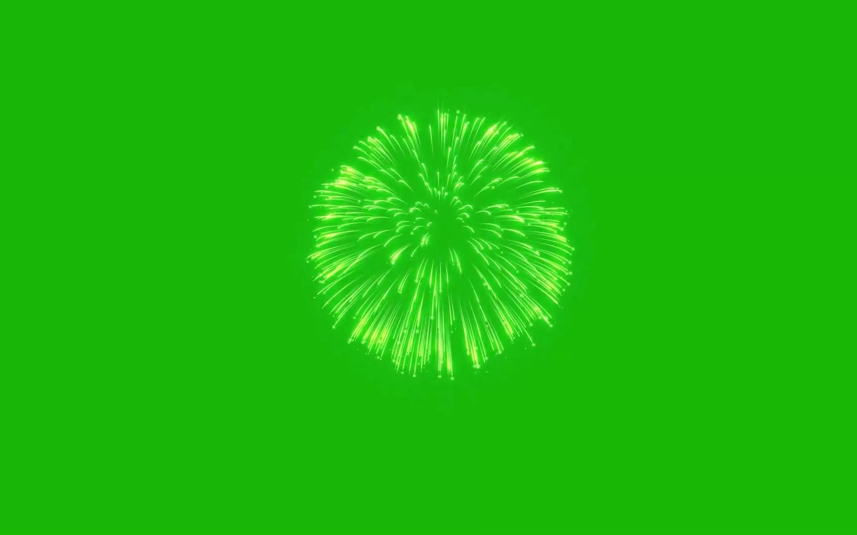 绿幕视频素材烟花