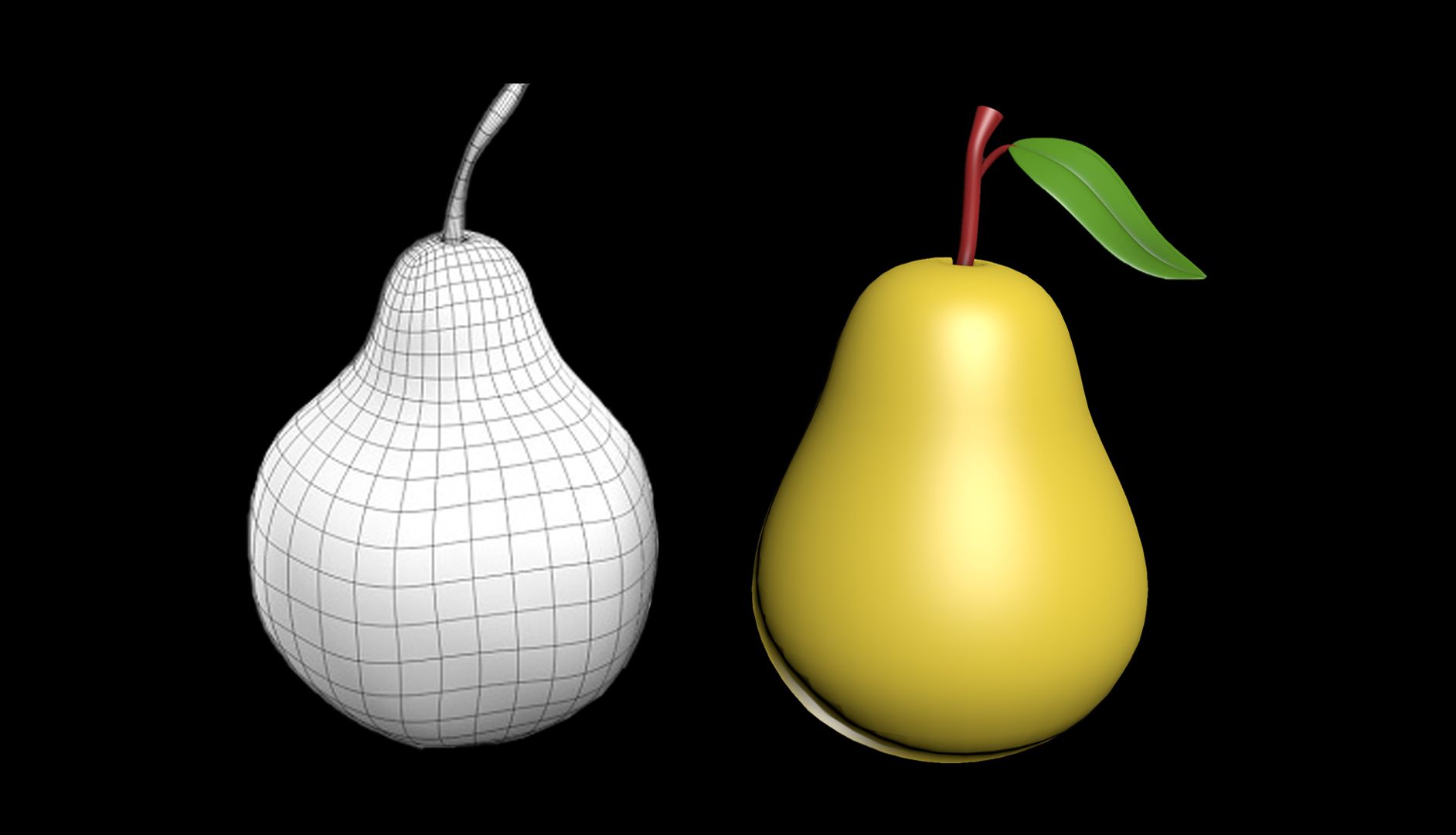 简单的3d建模作品