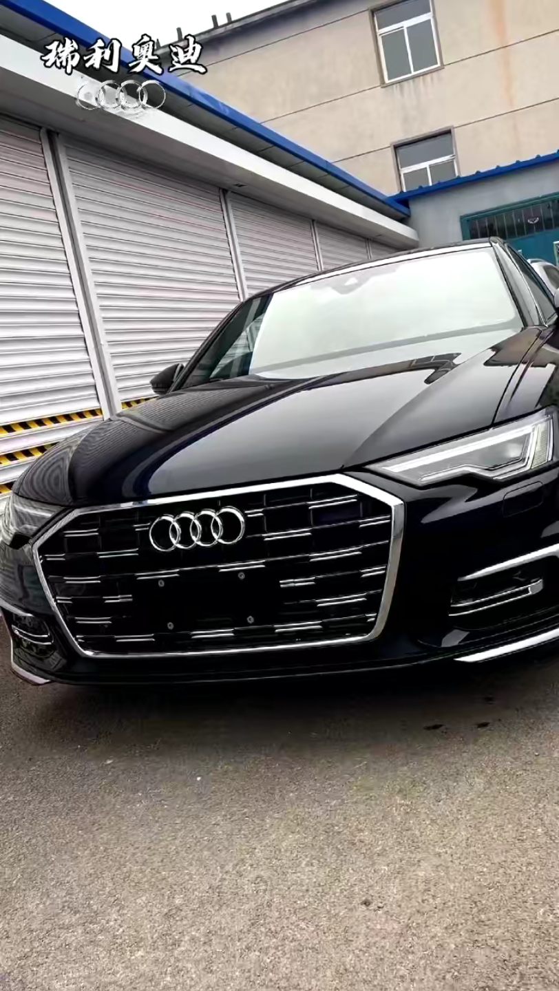 奥迪a6更换23款前后套件 效果展示