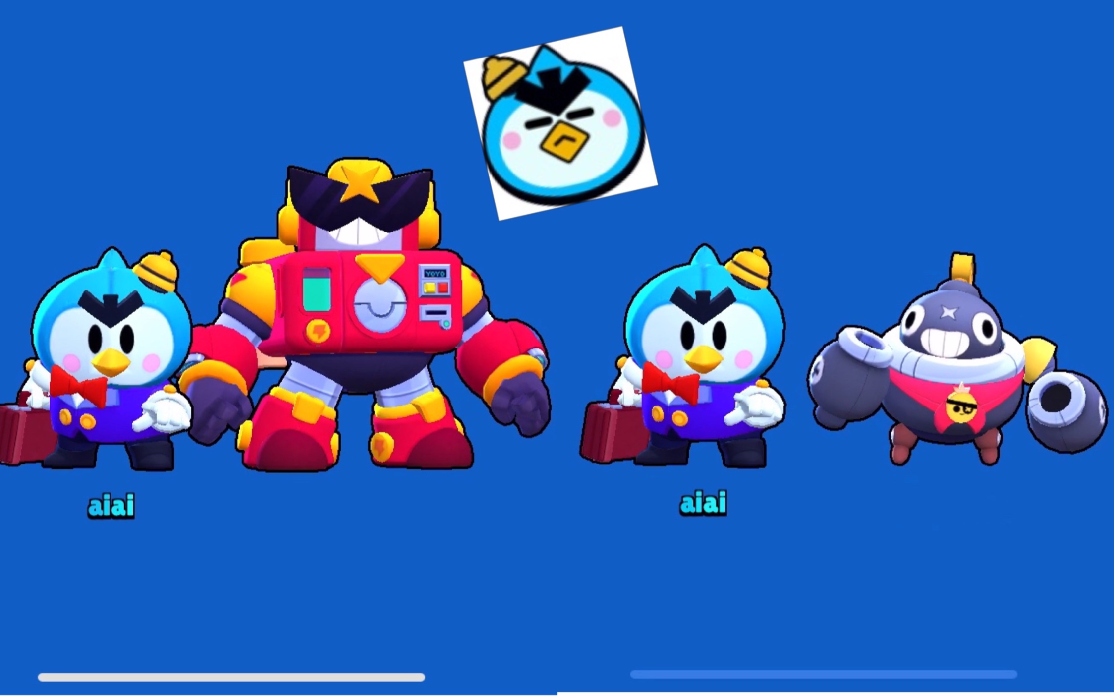 荒野乱斗绿牌p先生单排双人荒野搞笑视频