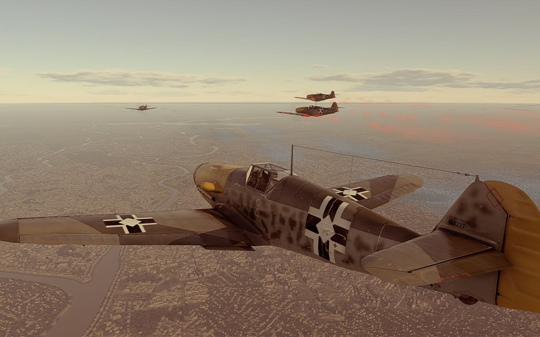 【战争雷霆】[高燃向]bf109f1六机编队爆裂剪辑_哔哩哔哩 (゜-゜)つロ