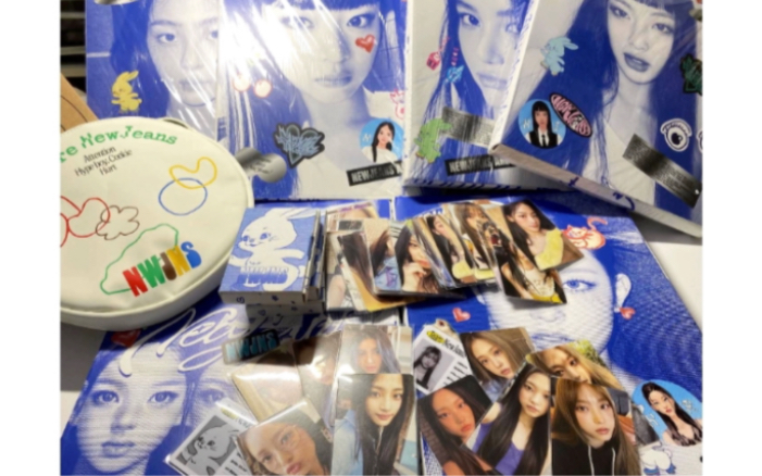 【拆专】Newjeans专辑开箱|blue book bag weverse |蓝书 白包|minji hanni danielle haerin heyin哔哩哔哩bilibili