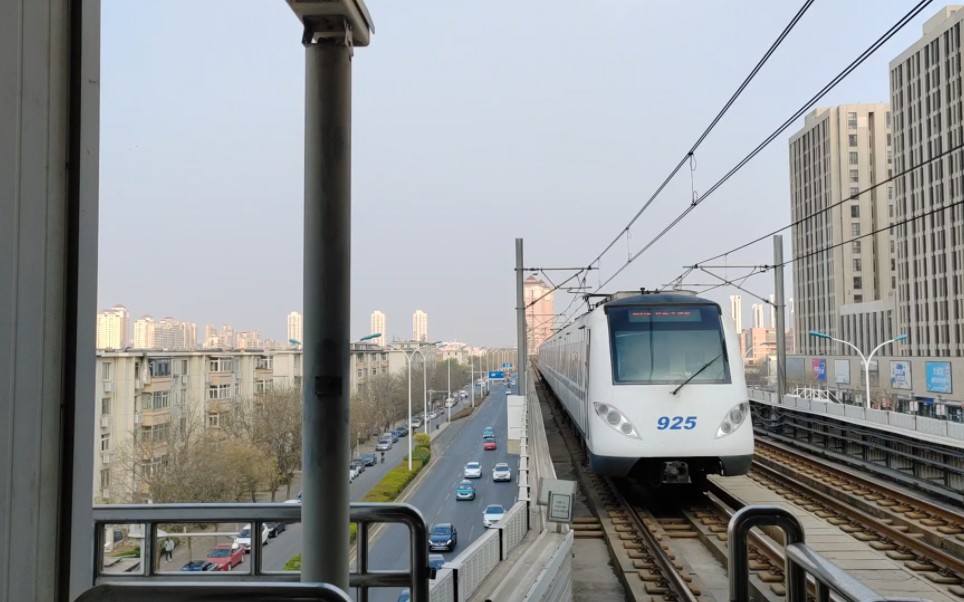 天津地铁9号线925(314次)开往天津站